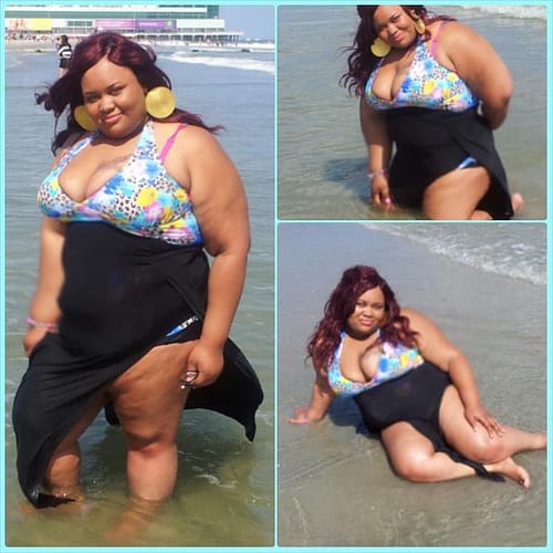 Obese Women in Bathing Suits